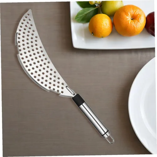 Miniatura 5 de Colador con clip para freír, colador de grasa, colador de acero inoxidable, colador de pasta, separador de grasa, separador de arroz, separador