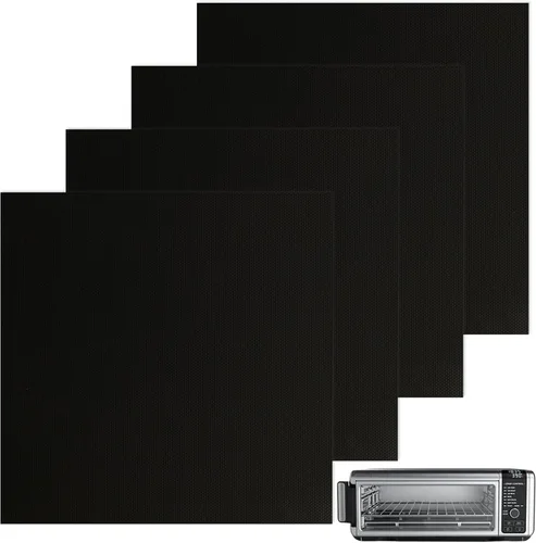 Miniatura 17 de WMKGG Papel pergamino rectangular para freidora de aire, 100 forros desechables perforados para freidora de aire con 2 alfombrillas de parrilla