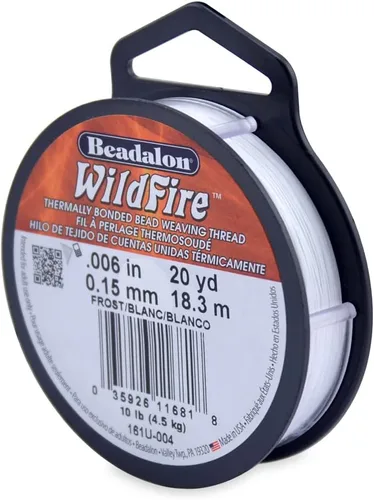 Miniatura 20 de Beadalon Wildfire Ultra - Beading Thread, Beading Supplies for Crafters, Jewelry Makers, Beaders. Braided Fishing Line