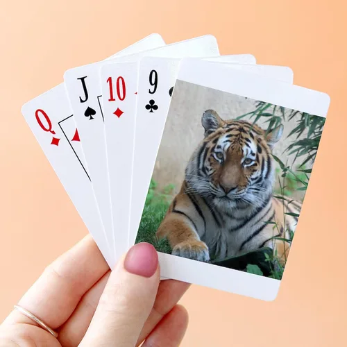 Miniatura 4 de CafePress Tiger20180701ByJamfoto Standard Size Playing Cards