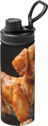 Miniatura 18 de Bright Star Printed Insulated Water Bottle, 18oz Stainless Steel Funny Travel Mug, Leakproof Hot & Cold for Sports, Gym, Hiking