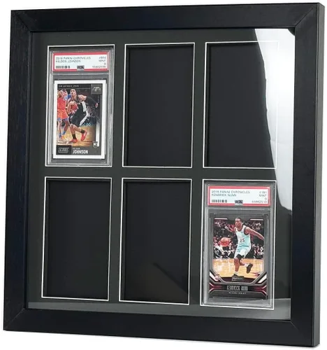 Miniatura 12 de Marco de exhibición de tarjetas graduadas, compatible con PSA, CGC y TAG Slabs, estuche de exhibición de tarjetas coleccionables de montaje en pared