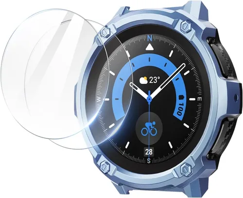 Miniatura 8 de SUPCASE Unicorn Beetle - Funda protectora resistente para Galaxy Watch 5 Pro de 1.772 in (2022), con 2 protectores de pantalla (negro)