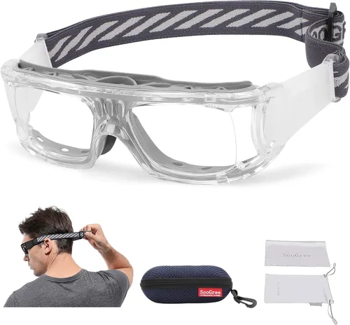 Miniatura 14 de SooGree Gafas deportivas para hombre, gafas protectoras antivaho para baloncesto