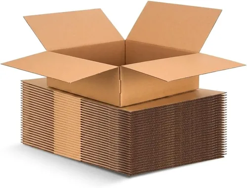 Miniatura 9 de Cajas de envío con embalaje de 8 x 6 x 4 pulgadas, cajas de cartón corrugado pequeñas de kraft para mudanzas, envíos por correo, 25 unidades 25