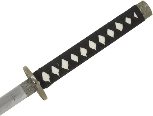 Miniatura 3 de Snake Eye Tactical Juego de katana samurái de 3 piezas con diseño de dragón de dos tonos