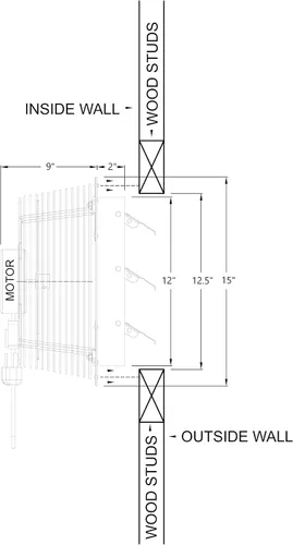 Miniatura 3 de VES SF-12000-01 Extractor de montaje en obturador, 115 V, 12 pulgadas