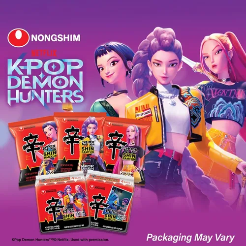 Miniatura 3 de Nongshim Ramen Noodles, Ramen instantáneo gourmet, sopa de fideos microondable premium, Shin picante, paquete familiar, 4.23 onzas (paquete de 16)