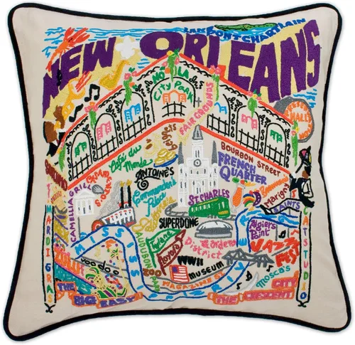 Miniatura 61 de Catstudio Almohada decorativa bordada a mano de Texas
