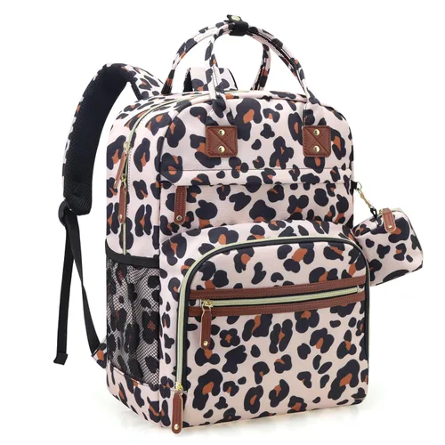 Miniatura 9 de Tuwubi Mochila para pañales, bolsa de viaje Baby Essentials, mochilas impermeables multifunción, artículos esenciales de viaje con correas para Gris