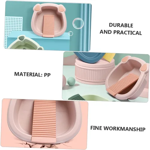 Miniatura 3 de Healeved Tabla de lavado para lavadero a mano, diseño de ahorro de espacio para dormitorio y hogar