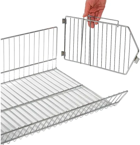 Miniatura 3 de Global Industrial Contenedor de almacenamiento de alambre apilable/entrelazado, 36" W x 20" D x 9" H