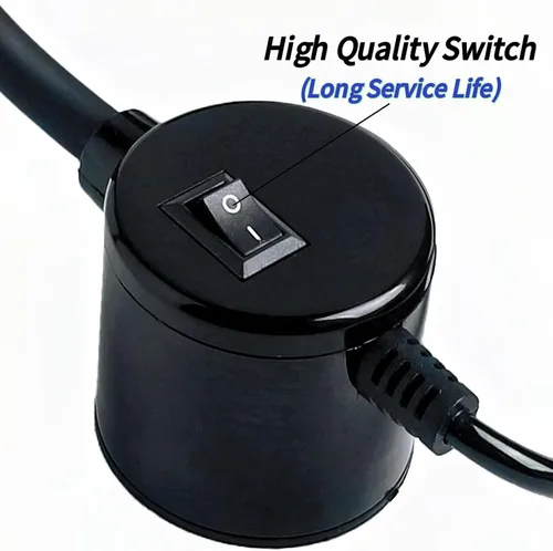 Miniatura 4 de Luz para máquina de coser, lámpara de trabajo LED, cuello de cisne flexible portátil con base magnética para banco de trabajo, torno, taladro