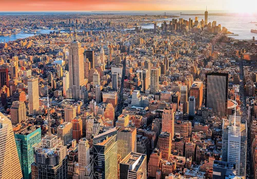 Miniatura 2 de Clementoni 39646 Nueva Colección Nueva York 1000 piezas 1000 piezas, fabricado en Italia, rompecabezas para adultos, multicolor, mediano