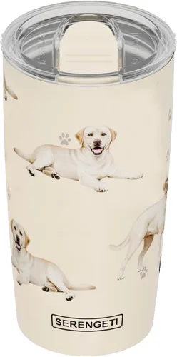 Miniatura 15 de SERENGETI Schnauzer - Vaso aislado al vacío de acero inoxidable de 20 onzas con tapa a prueba de derrames, impresión 3D, taza de viaje aislada