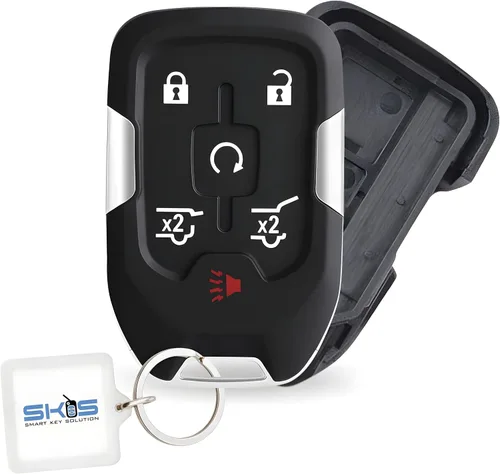 Miniatura 2 de Funda con control remoto de entrada sin llave para Chevy Tahoe Suburban / GMC Yukon (HYQ1AA) 2014 2015 2016 2017