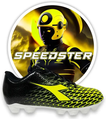 Diadora Cattura Youth Firm Ground - Botines de fútbol para niños pequeños y grandes, perfectos para superficies de juego naturales y artificiales