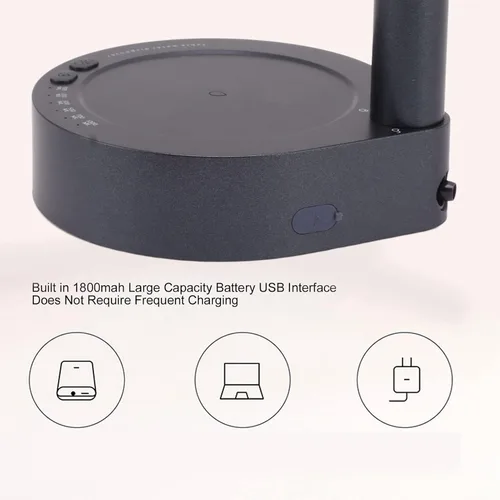 Miniatura 4 de Cryfokt Dispensador de agua, dispensador de jarra de agua eléctrica de carga de 1800 mAh, dispensador de botella de agua eléctrica de 6 engranajes