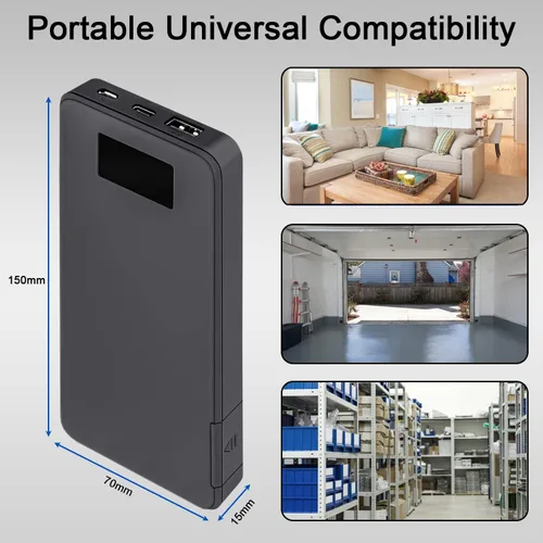 Miniatura 6 de Mini cámara Wi-Fi con control de aplicación de teléfono, cámaras de seguridad inalámbricas HD 1080P con batería de larga duración de 20 horas