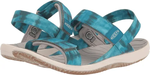 Miniatura 7 de KEEN Correa trasera Elle unisex para niños, plataforma casual y puntera abierta
