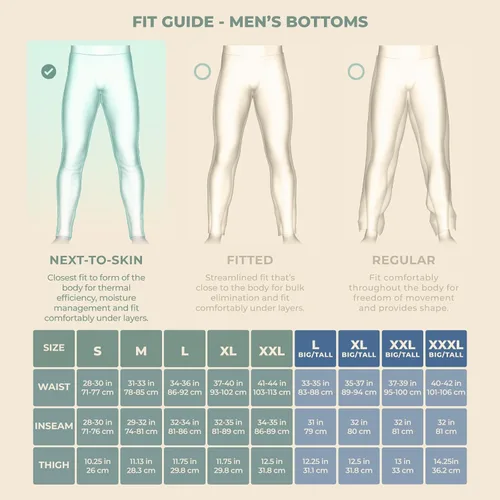 Miniatura 4 de MERIWOOL - Pantalones térmicos para hombre (100 % lana merina)