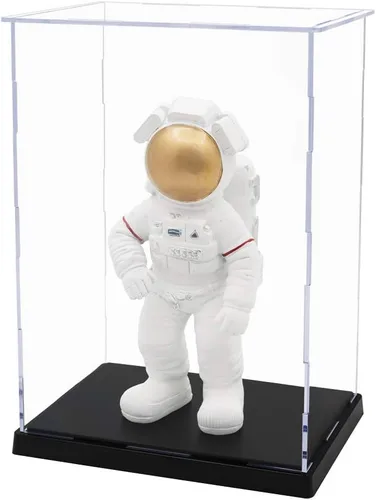 Miniatura 7 de Odoria Caja transparente de 8 pulgadas para trofeo de estatua de 6 pulgadas de alto - Protector acrílico para figuras de muñecas a escala 1/12