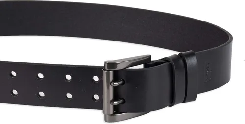 Miniatura 3 de Levi's Cinturón de mezclilla casual para hombre con hebilla de doble punta