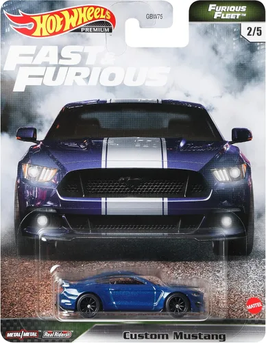 Miniatura 7 de Hot Wheels Colección Fast & Furious de vehículos a escala 1:64 de la franquicia Fast Film, autos modernos y clásicos, gran regalo