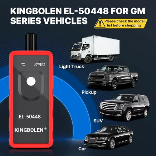 Miniatura 3 de KINGBOLEN EL-50448 herramienta de aprendizaje TPMS para el sistema de monitoreo de presión de neumáticos automático de GM, herramienta de activación