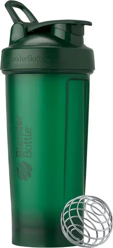 Miniatura 16 de BlenderBottle Botella Batidora Clásica Perfecta para Batidos de Proteínas y Pre-Entreno, 20 Onzas, Negro