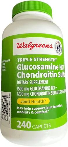 Miniatura 3 de Walgreens Glucosamina Condroitina Triple Fuerza 1500 mg Glucosamina HCL 1200 mg Condroitina - 240 Comprimidos