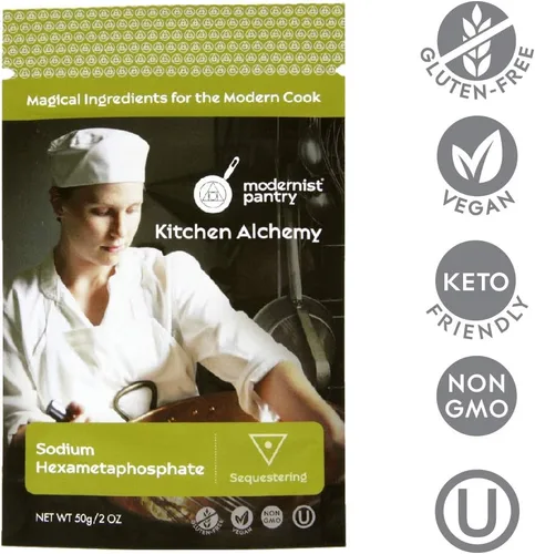 Miniatura 4 de Citrato de sodio + hexametafosfato de sodio paquete de valor sin OMG vegano OU Kosher certificado - 100 g/4 oz