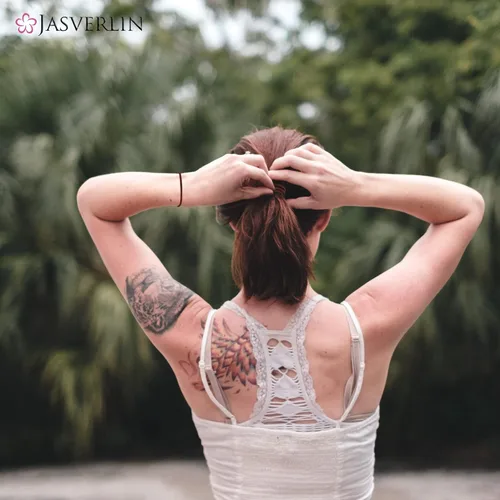 Miniatura 5 de JASVERLIN Ligas pequeñas para el cabello, elásticos sin daños, sin tirones, bandas trenzadas para mujeres y niñas, accesorios para corbatas finas a
