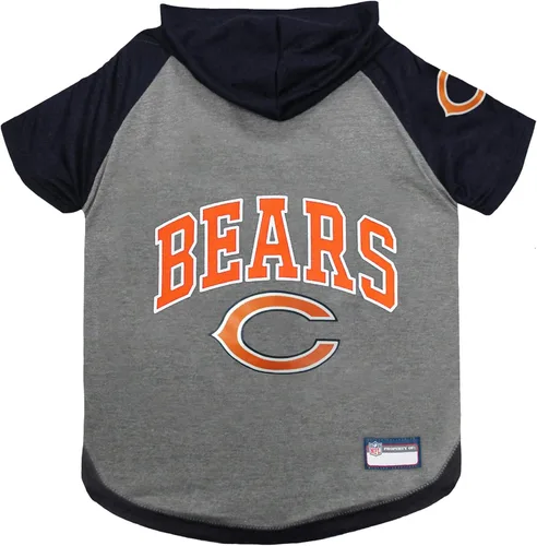 Miniatura 40 de NFL sudadera con capucha tee para perros y gatos. Fútbol perro sudadera con capucha playera disponible en todos los equipos de 32 NFL. cuttest