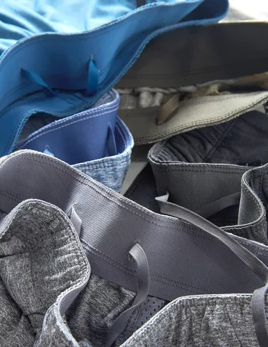 Miniatura 3 de Liberty Imports 1 o 5 paquetes de pantalones cortos de gimnasio para mujer con bolsillos con cremallera, ropa casual de salón para mujer activa