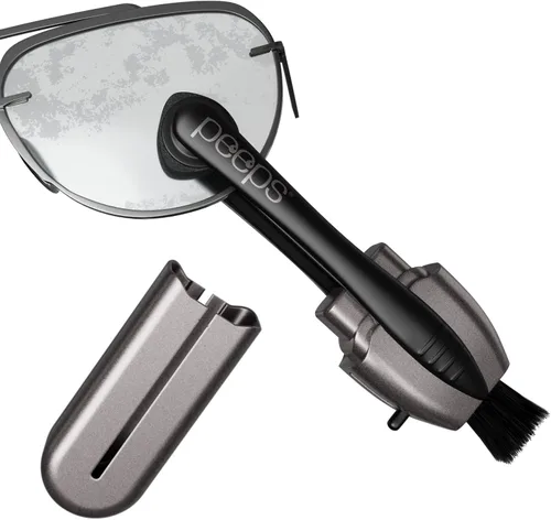 Limpiador de lentes de gafas CarbonKlean Peeps - Tecnología de microfibra de carbono eficiente y duradera - Utilizado exclusivamente por la NASA -