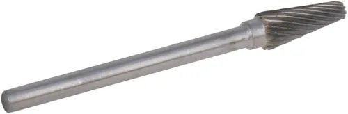 Miniatura 15 de Utoolmart Limas rotativas de carburo de tungsteno de 0.118 in, vástago de 0.118 in, herramienta de rebabas rotativas de forma cilíndrica dentada