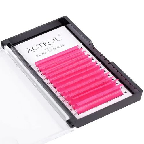 Miniatura 17 de Extensiones de pestañas de colores Easy Fan de 0.354-0.630 in, mezcla de blanco, rizo D, fácil de abanear, 0.003 in, suministros de pestañas