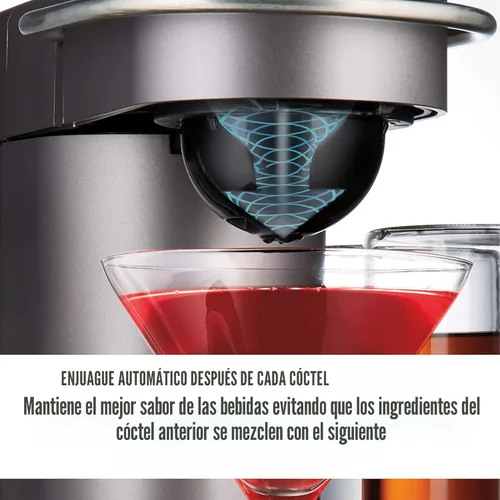 Miniatura 4 de Bartesian Máquina de cóctel y margarita prémium para el bar casero con simplicidad de botón y un diseño fácil de limpiar (55300)