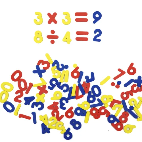 Miniatura 3 de SpriteGru Números magnéticos de 102 piezas para la educación básica de matemáticas