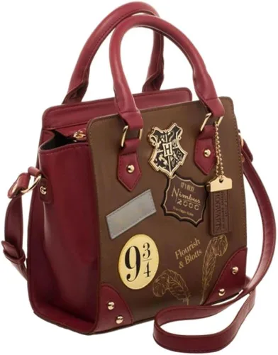 Miniatura 3 de Harry Potter 9 34 Deluxe Mini Brief Bolso Bolso Satchel, Marrón