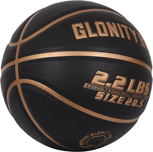 Miniatura 2 de Baloncesto con peso, color gris, 28.5 pulgadas/29.5 pulgadas, 2.2 libras/3 libras, antideslizante, para exteriores e interiores, para driblar