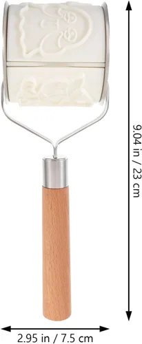 Miniatura 5 de EXCEART Moldes para galletas de bricolaje, 8 patrones de animales para festivales, cortadores de galletas rodantes resistentes