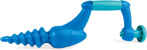 Hape Juguetes perforadores de juguete de arena y playa, azul L: 5.1, W: 2.6, H: 16.9 pulgadas