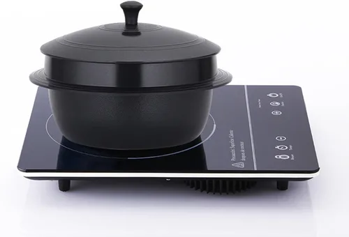 Miniatura 2 de Hansang IH Caldero de cerámica de inducción coreano tradicional olla para cocinar todas las fuentes de calor (18CM 2L)