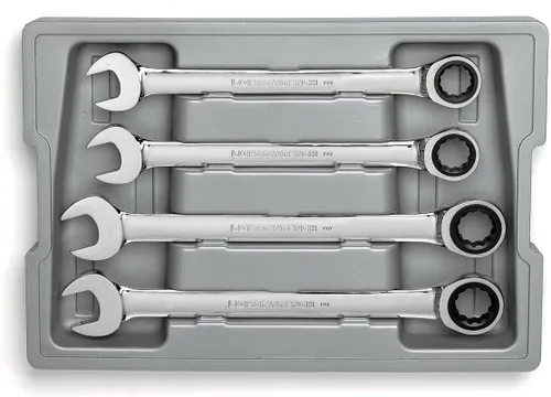 Miniatura 5 de GEARWRENCH Juego de llaves combinadas de trinquete de 5 piezas, 12 puntos, SAE - 93005
