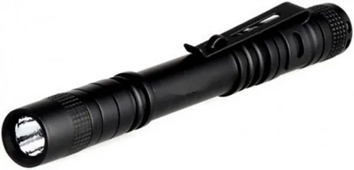 Miniatura 4 de Linterna de bolígrafo de 250 lúmenes, linterna LED compacta con clip, 2 pilas AAA, luz de inspección de bolsillo para transporte diario, uso al aire