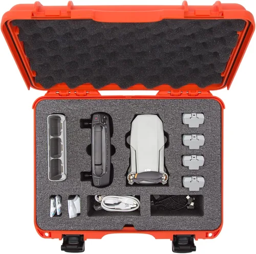 Miniatura 5 de NANUK 910 Estuche rígido impermeable con inserto de espuma para DJI Mini SE Fly More Kit - Naranja, (910-MAVMSE3)