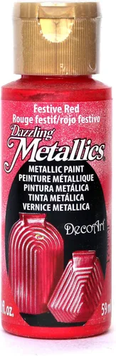 Miniatura 19 de DecoArt Dazzling Metallics - Pintura acrílica verde cristal de 2 onzas