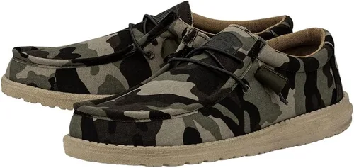 Miniatura 3 de Hey Dude - Mocasines Wally veganos trenzados para hombre